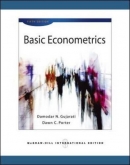 کتاب اقتصادسنجی گجراتی ( Damodar N. Gujarati )+حل المسائل (انگلیسی) + PDF